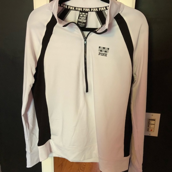PINK Victoria's Secret Tops - Victoria Secret Pink Ultimate Half Zip- L